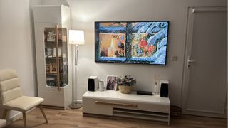 Mueble TV y Vitrina con LED