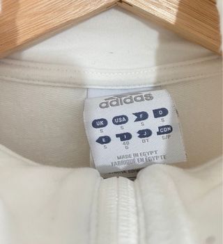 Sudadera Adidas Blanca