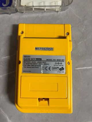 Nintendo Game Boy Pocket Amarilla