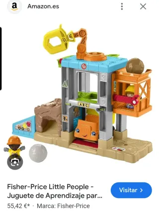 Little People Fisher Price Construcción