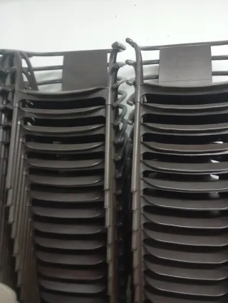 Sillas de bar apilables (pack)