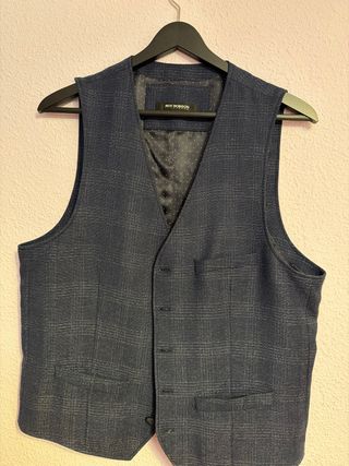 Chaleco Roy Robson Talla 50 Azul