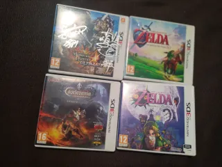 Nintendo 3DS XL + 4 Juegos