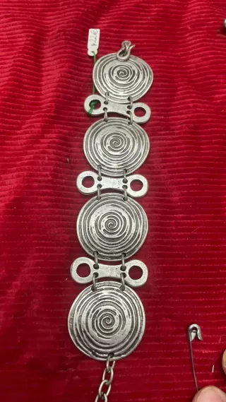 Pulsera Art Déco Espiral Mujer