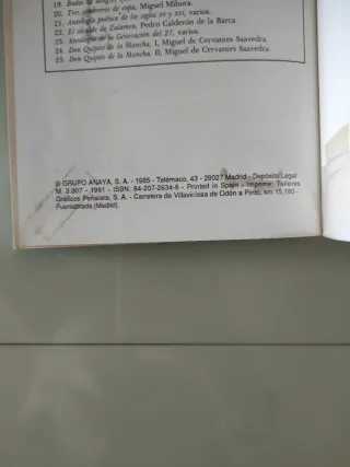 El Sí de las Niñas (Biblioteca Didactica Anaya)...