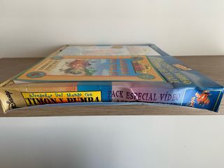 Pack VHS Timón y Pumba + Agenda Viaje Disney
