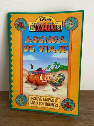 Pack VHS Timón y Pumba + Agenda Viaje Disney