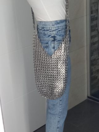 SAN VALENTIN. Bolso artesanal + monedero