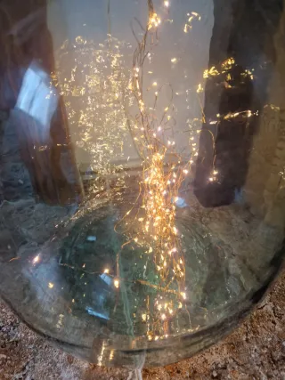 Botella de cristal