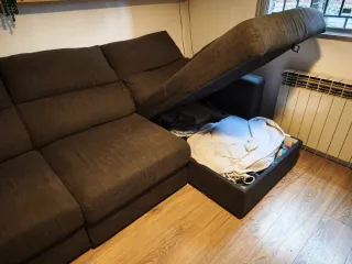 Sofá Chaise Longue + Cama + Canapé