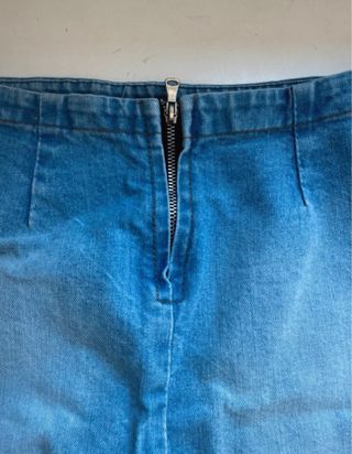 Falda vaquera Renatta&Go con cremallera