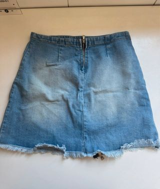 Falda vaquera Renatta&Go con cremallera