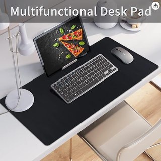 Tappetino Scrivania 80x40 cm Nero