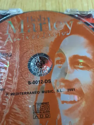 CD Bob Marley Aniversario Vol. 1