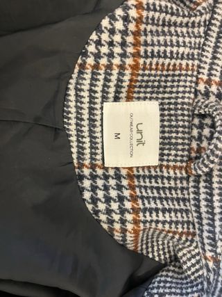 Chaquetón de cuadros