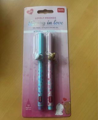 Bolígrafos Legami Lovely Friends San Valentín 2025