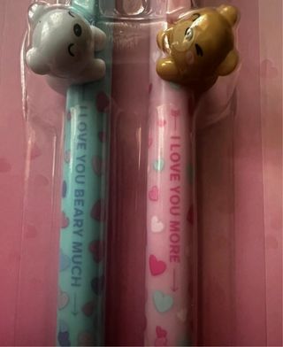 Bolígrafos Legami Lovely Friends San Valentín 2025