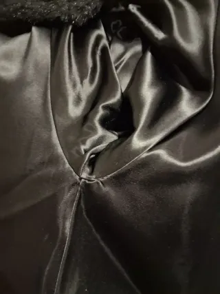 Chaquetón negro talla única