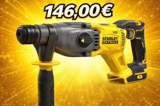 Taladro percutor Stanley Fatmax 146€