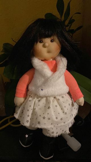 Muñeca de trapo artesanal