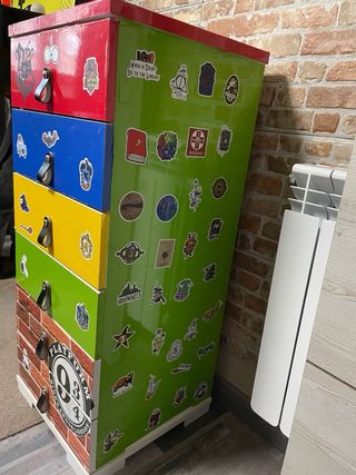 Cajonera Mueble Harry Potter (6 cajones)