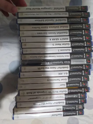 Juegos PS2 que empiezan por G
