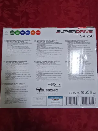 Volante Super Drive SV 250 c/ Pedais