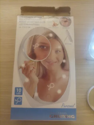 Specchio Trucco LED Grundig