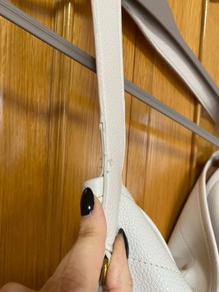 Bolso Carpisa Blanco Roto Grande Tipo Saco