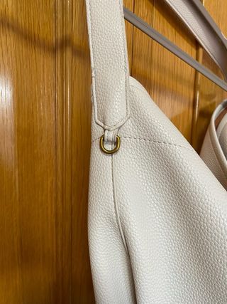 Bolso Carpisa Blanco Roto Grande Tipo Saco