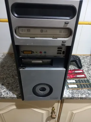 PC Antiguo Gris/Plata