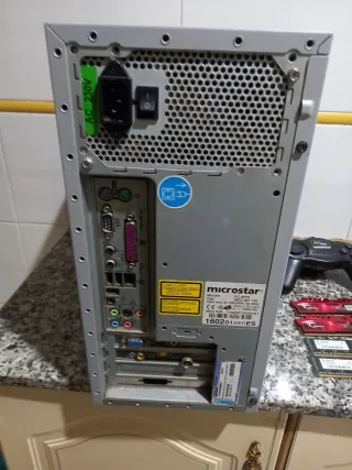 PC Antiguo Gris/Plata