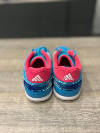 Zapatilla Adidas Top Sala Azul/Rosa