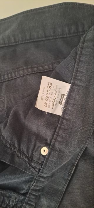 Pantaloni Carrera Blu Taglia XXL / 44 / 16