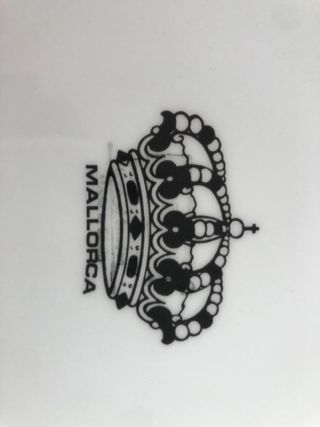 Platos vintage porcelana marisco