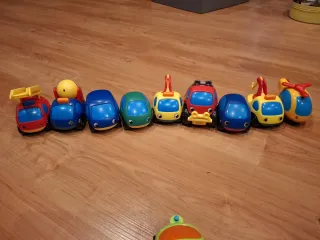 Lote 9 coches Smoby