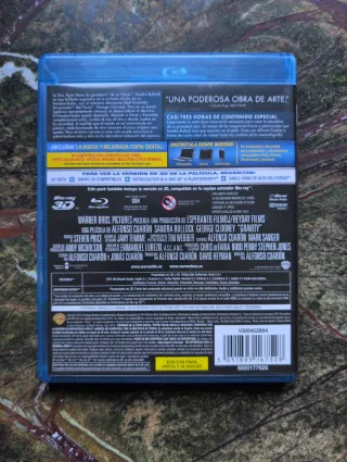 Gravity 3D Blu-ray + Blu-ray