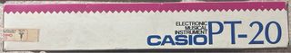 Teclado Casio PT-20