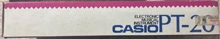 Teclado Casio PT-20