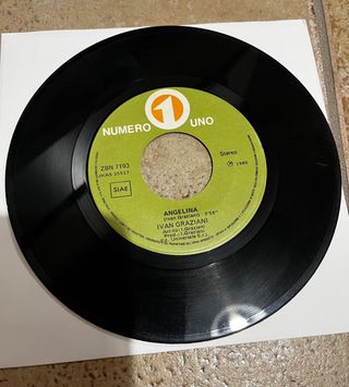 Vinile 45 giri Ivan Graziani - Angelina / Firenze