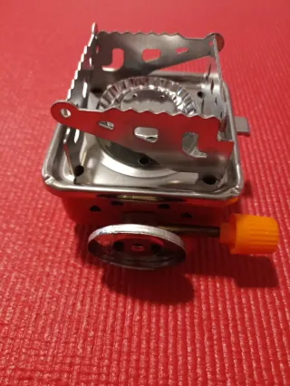 Mini hornillo gas camping