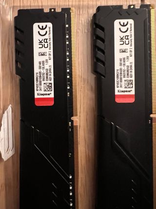 2x Kingston Fury Beast DDR4 Módulos RAM