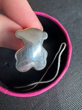 Anillo Oso Tous Plata