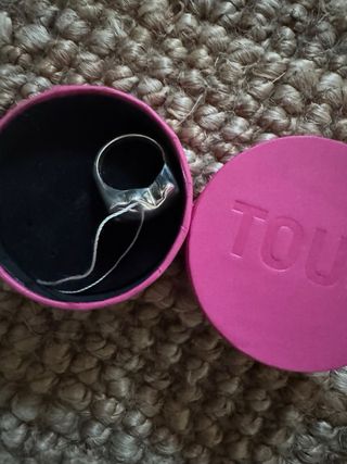 Anillo Oso Tous Plata