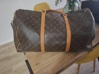Bolsa de viaje Louis Vuitton Marrón