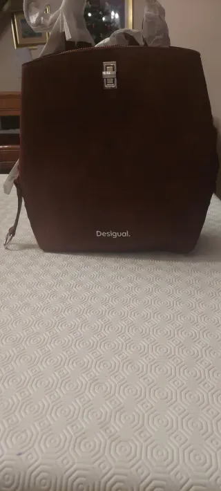 Zainetto Desigual donna cuoio decorato