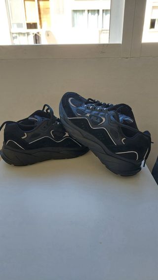 Zapatillas Fila Color Negras Talla 41