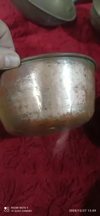 Caldero pequeño de cobre