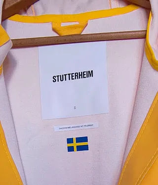 Chubasquero Noruego Stutterheim Raincoat  Amarillo