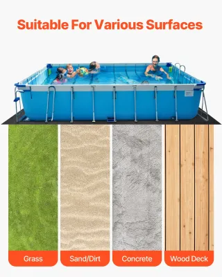 Rettangolare Rivestimento per Piscina Extra Spesso